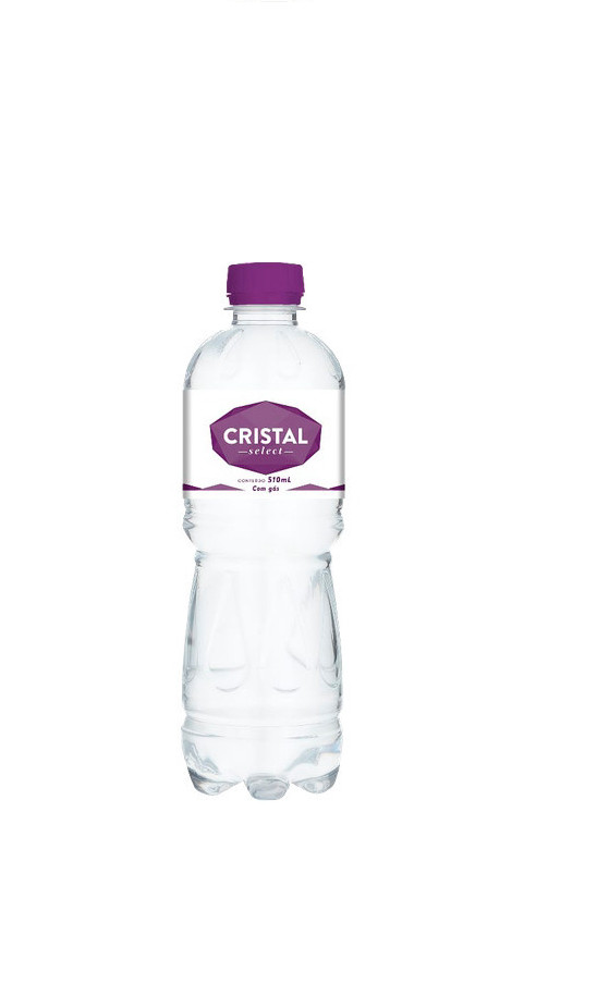 Agua Mineral Mineiro Cristal 500ml C/Gas - Badião